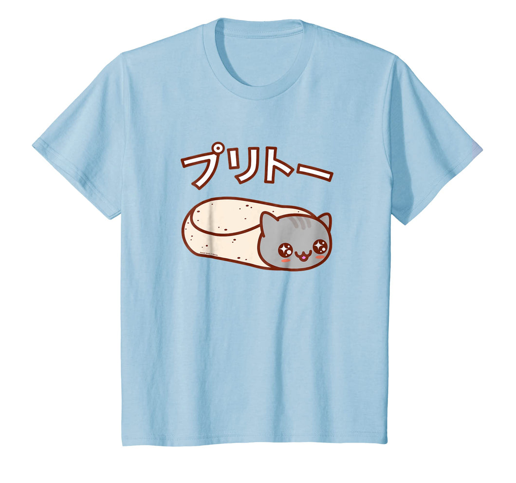 Kawaii T-Shirt: PURRITO Cat Japanese Version