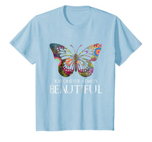 Load image into Gallery viewer, Butterfly T-Shirt Kindness is Always Beautiful
