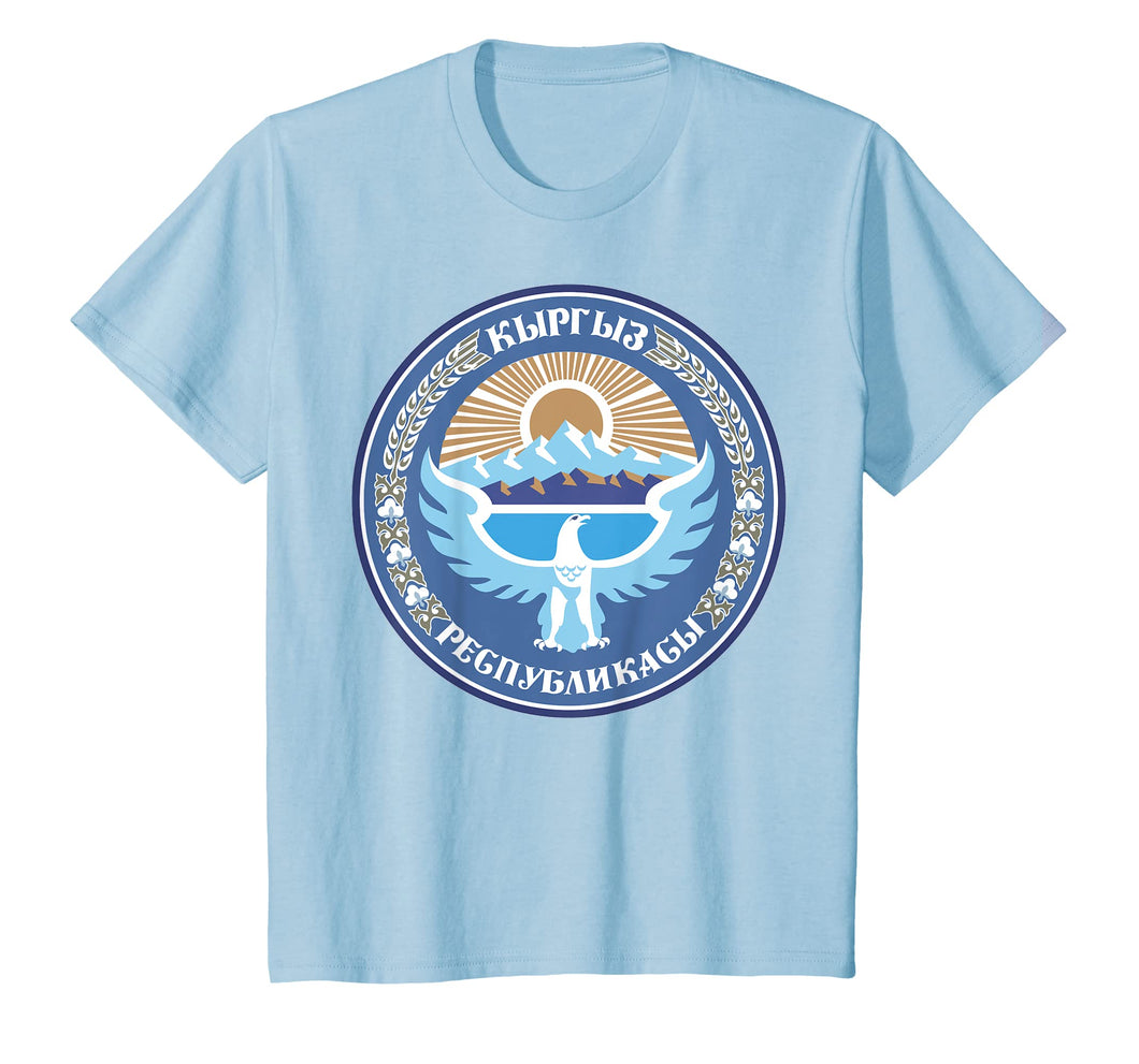 Kyrgyzstan coat of arms T-shirt Tee Tees T Shirt Tshirt