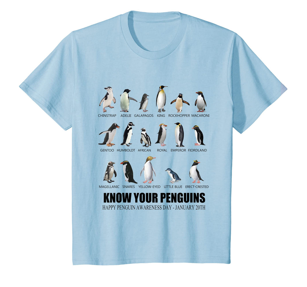 Know Your Penguins Shirt