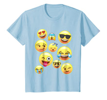 Load image into Gallery viewer, Funny Emoji Faces Shirt for Girls, Boys, Teens, Men &amp; Women
