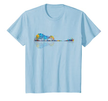 Load image into Gallery viewer, Nature Guitar - Colorful Watercolor - T Shirt Design
