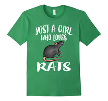 Load image into Gallery viewer, Just A Girl Who Loves Rats Owner Lover Gift T-Shirt
