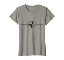 Load image into Gallery viewer, NATO insignia allied forces wind rose subdued T-Shirt
