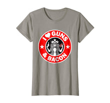 Load image into Gallery viewer, I Love Guns And Bacon T-Shirt
