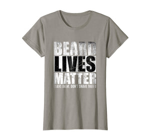 Beard shirts for Men BEARD LIVES MATTER Bearded Men Shirts