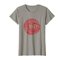 Load image into Gallery viewer, Manchester United - Red Typography Print t-shirt
