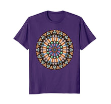Load image into Gallery viewer, Rose Window T-Shirt Catherine Notre Dame Gothic Cathedral

