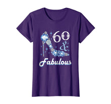 Load image into Gallery viewer, 60 And Fabulous Shirt For Women 60th Birthday Tshirt Gift
