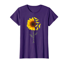 Load image into Gallery viewer, You're My Sunshine Sunflower Dinosaur T-rex Tshirt
