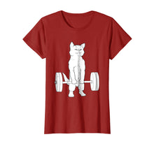 Load image into Gallery viewer, Cat Deadlift Powerlifting T-Shirt
