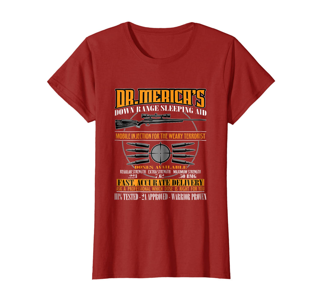 Dr. Merica American Warrior Patriot Military Gift T-Shirt