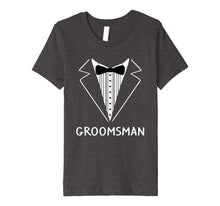 Load image into Gallery viewer, Groomsman Wedding Tux Bachelor Ceremony Best Man T-Shirt
