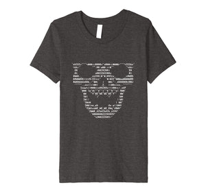 HackSwag ASCII Skull T-Shirt