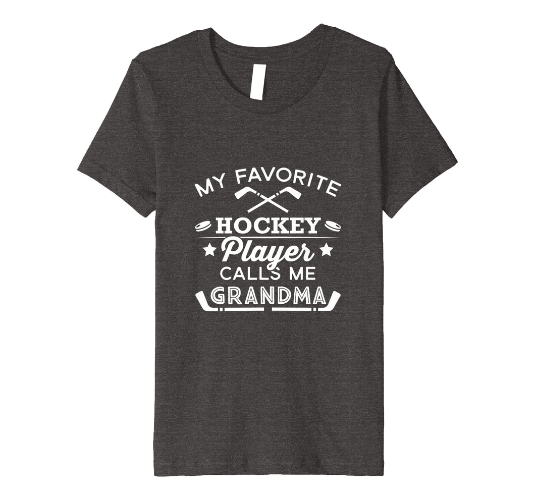 Funny Ice Hockey T-Shirt Skating Gift For Grandma