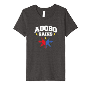 Adobo Gains Filipino Flag Shirt | Pinoy Philippines T Shirt