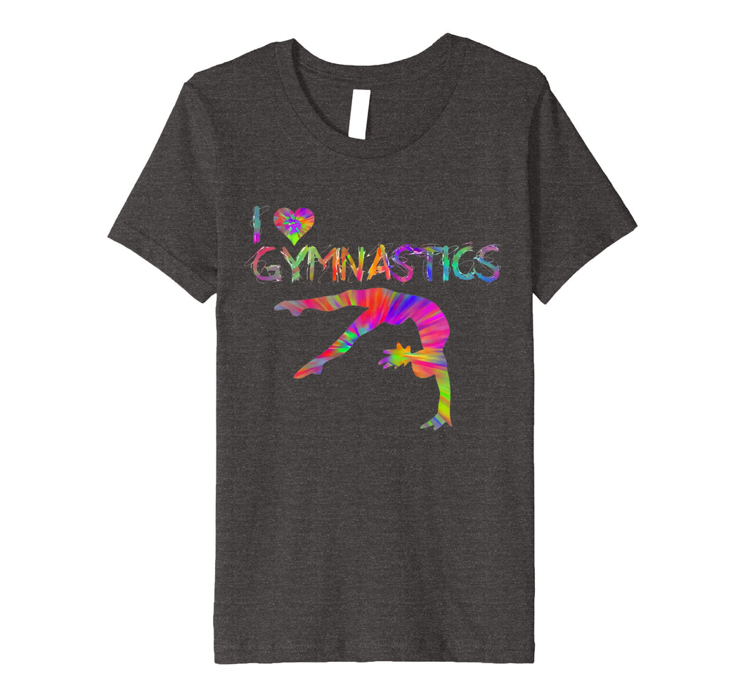 I love Gymnastics, Gymnastics Makes it Better Girl Gift Tee