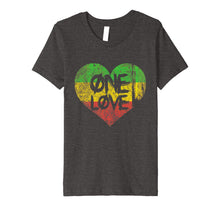 Load image into Gallery viewer, One Love One Heart Rastafari Peace T-Shirt
