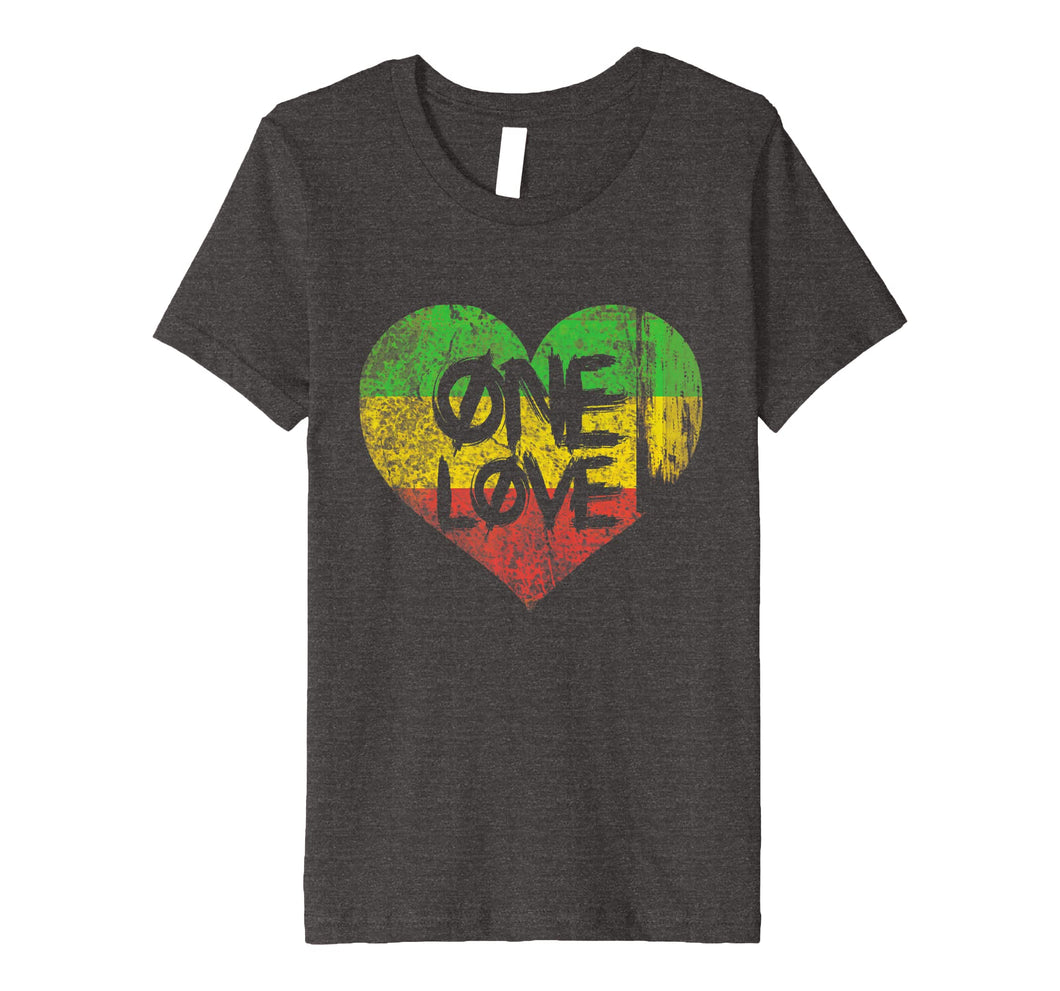 One Love One Heart Rastafari Peace T-Shirt