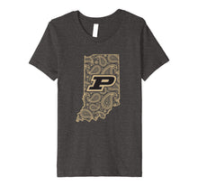 Load image into Gallery viewer, Purdue Boilermakers Paisley State T-Shirt - Apparel
