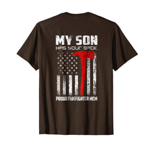 Load image into Gallery viewer, Firefighter My Son Has Your Proud Firefighter Mom American
