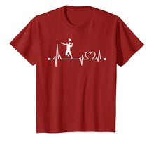 Load image into Gallery viewer, Badminton Heartbeat T-Shirt Funny Sport Player Cool Gift
