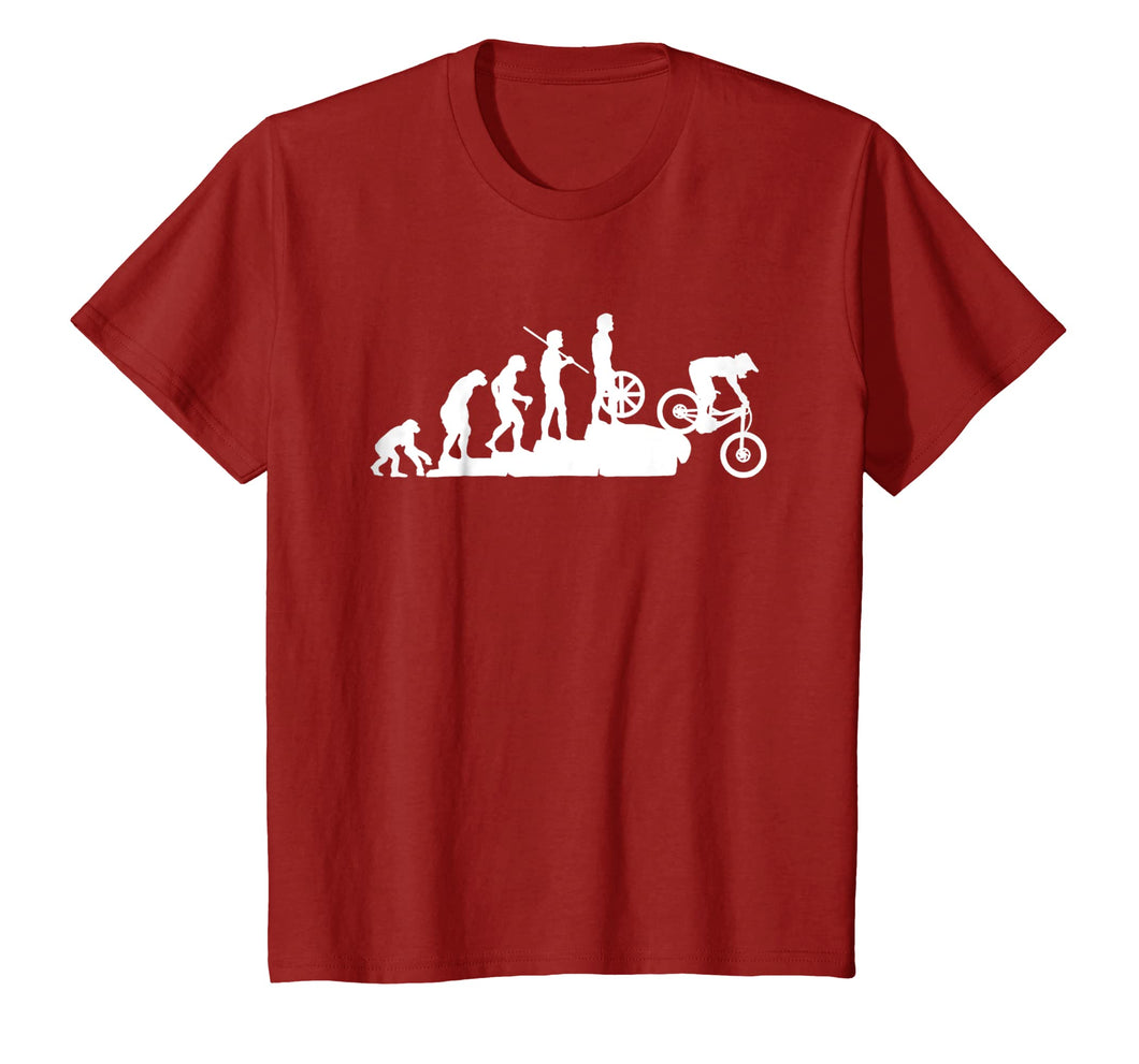 Evolution Downhill Mountain Bike MTB Mountain Biking T Shirt