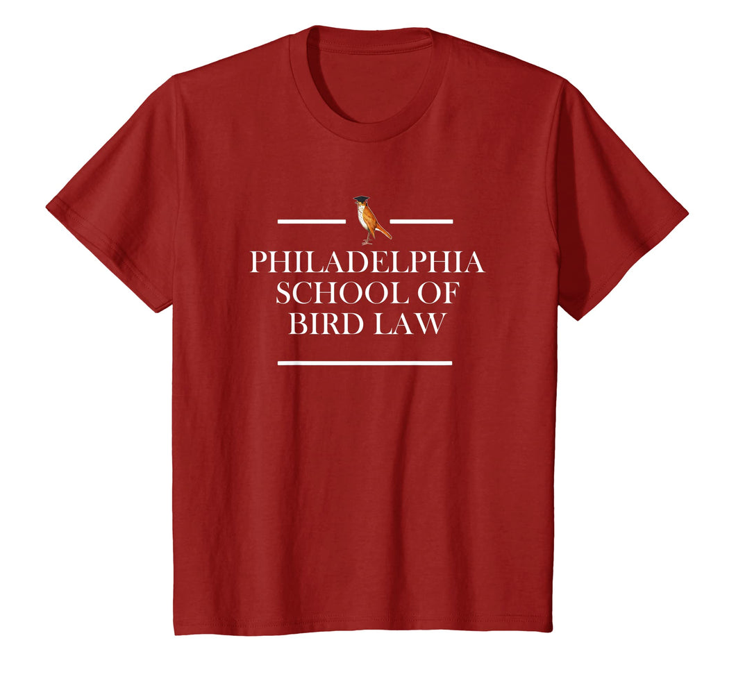 Philadelphia School of Bird Law Funny Tshirt