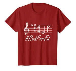 #ReForEd Music Teachers Red For ED Shirt Walkout Protest