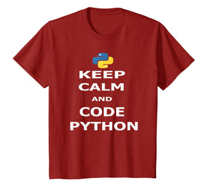 Keep Calm and Code Python T-Shirt