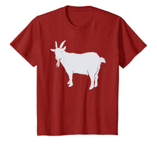 Load image into Gallery viewer, Goat Silhouette graphic T-shirt best funny cool emoji gift

