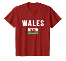 Load image into Gallery viewer, Wales T-shirt Welsh Flag
