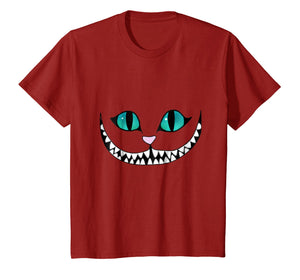 Cheshire Cat T-Shirt - Grinning Invisible Cat Tee Halloween