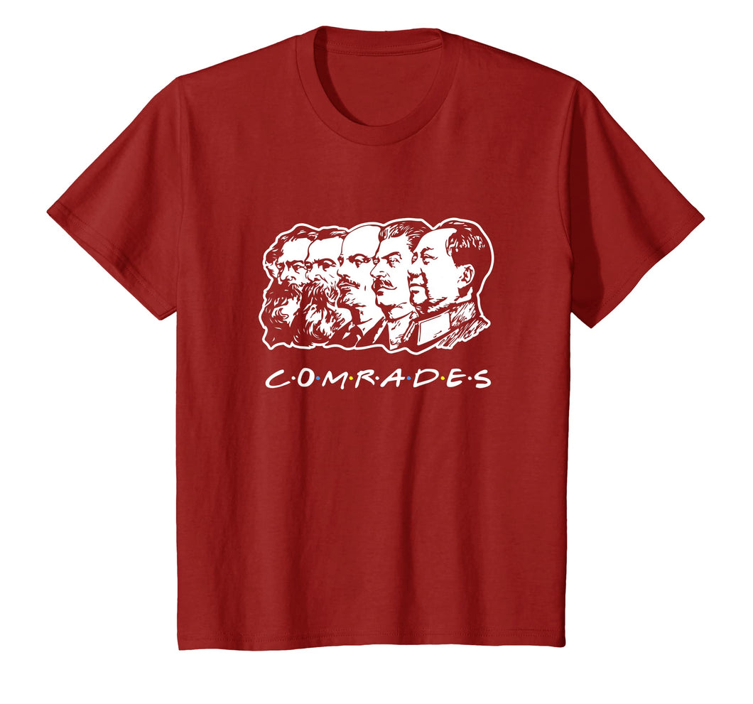 Communist Comrades Friends T-Shirt - Communism Party Tee