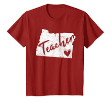 Load image into Gallery viewer, Red For Ed Oregon Teacher T Shirts, RedForEd Tee Shirt.
