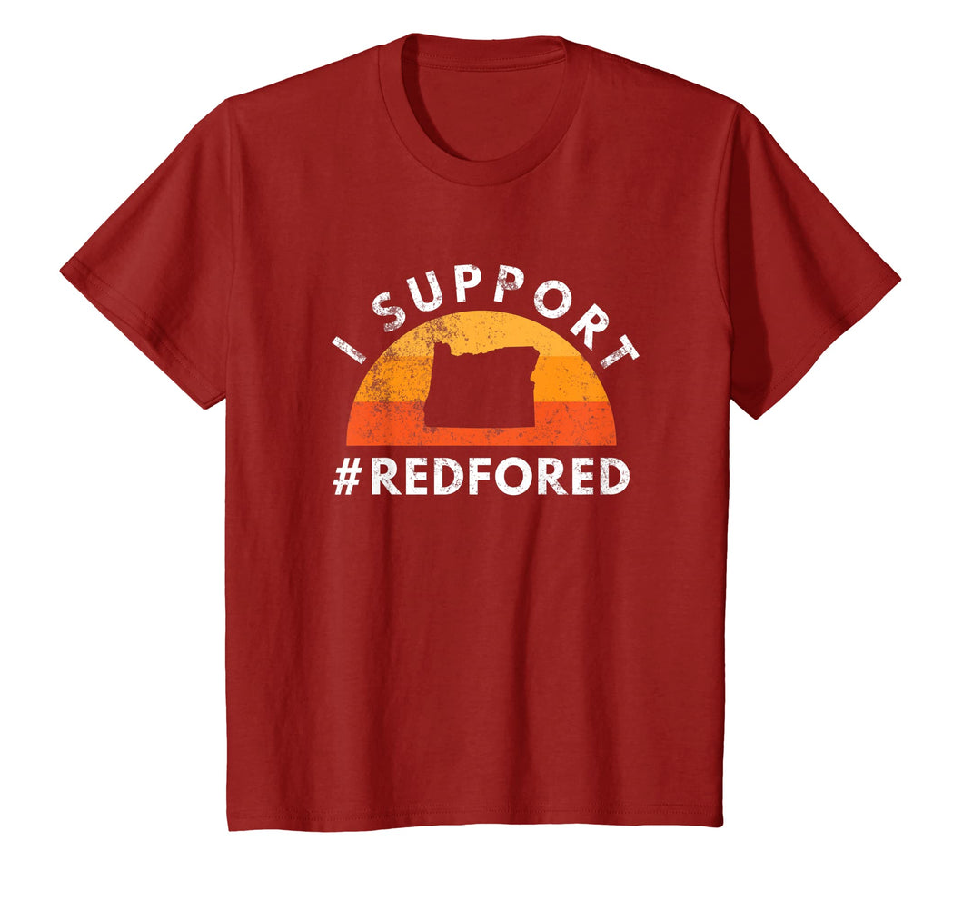 I Support Red For Ed T-Shirt Oregon Teacher Public Education