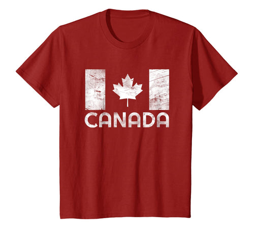 Vintage Canada Flag Shirt Canada Day