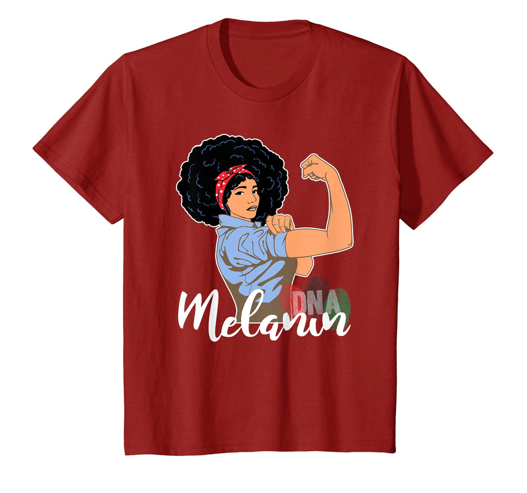 Dashiki Educated Black Queen Shirt - African DNA Pride Shirt