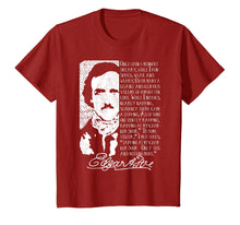 Load image into Gallery viewer, Edgar Allan Poe Raven Shirt Unique Literature Gift
