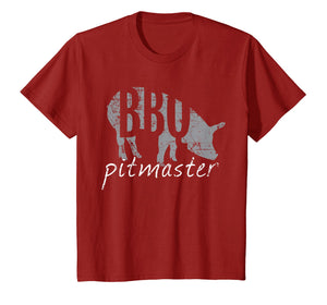 BBQ Pitmaster T Shirt, Pig Grilling Grill Father's Day Gift