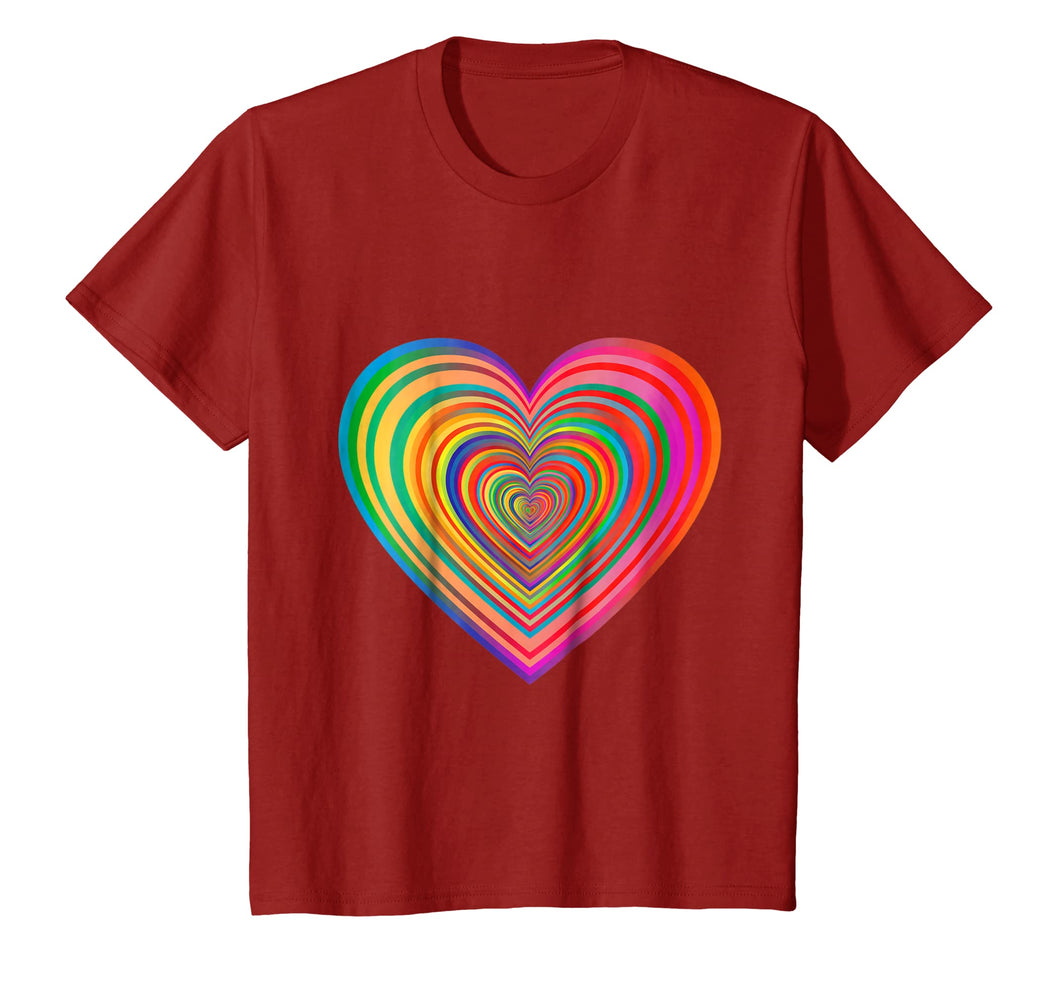 (You Have A) Beautiful Rainbow Heart T-Shirt