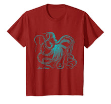 Load image into Gallery viewer, Octopus shirt vintage marine biologist ocean sea life #4
