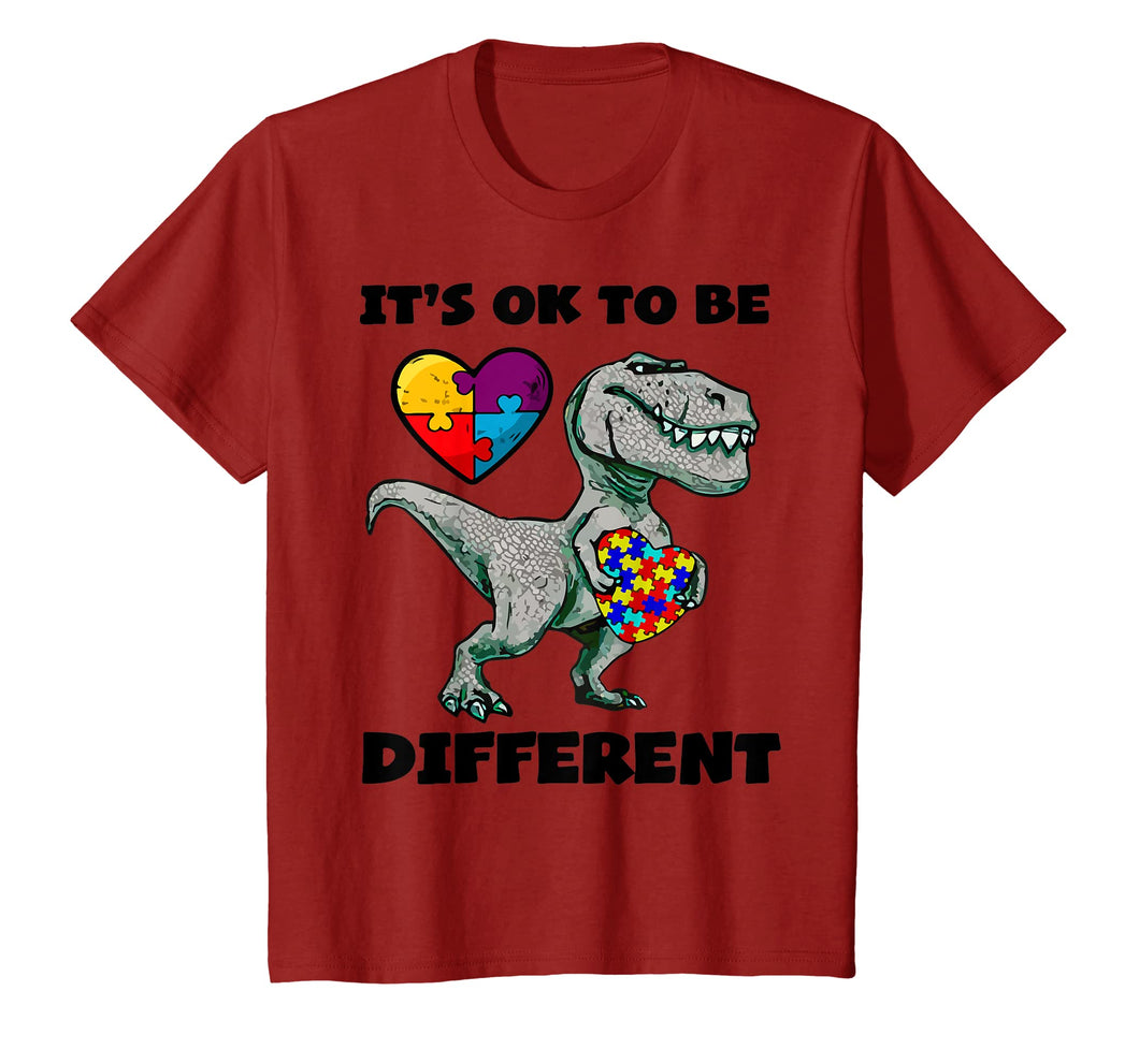 Autism Awareness Shirts Dinosaur Puzzle T Shirt