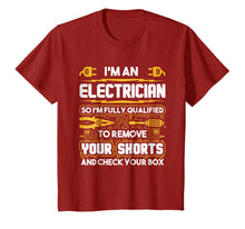 Load image into Gallery viewer, Funny Electrician Gifts - I&#39;m An Electrician T-Shirt
