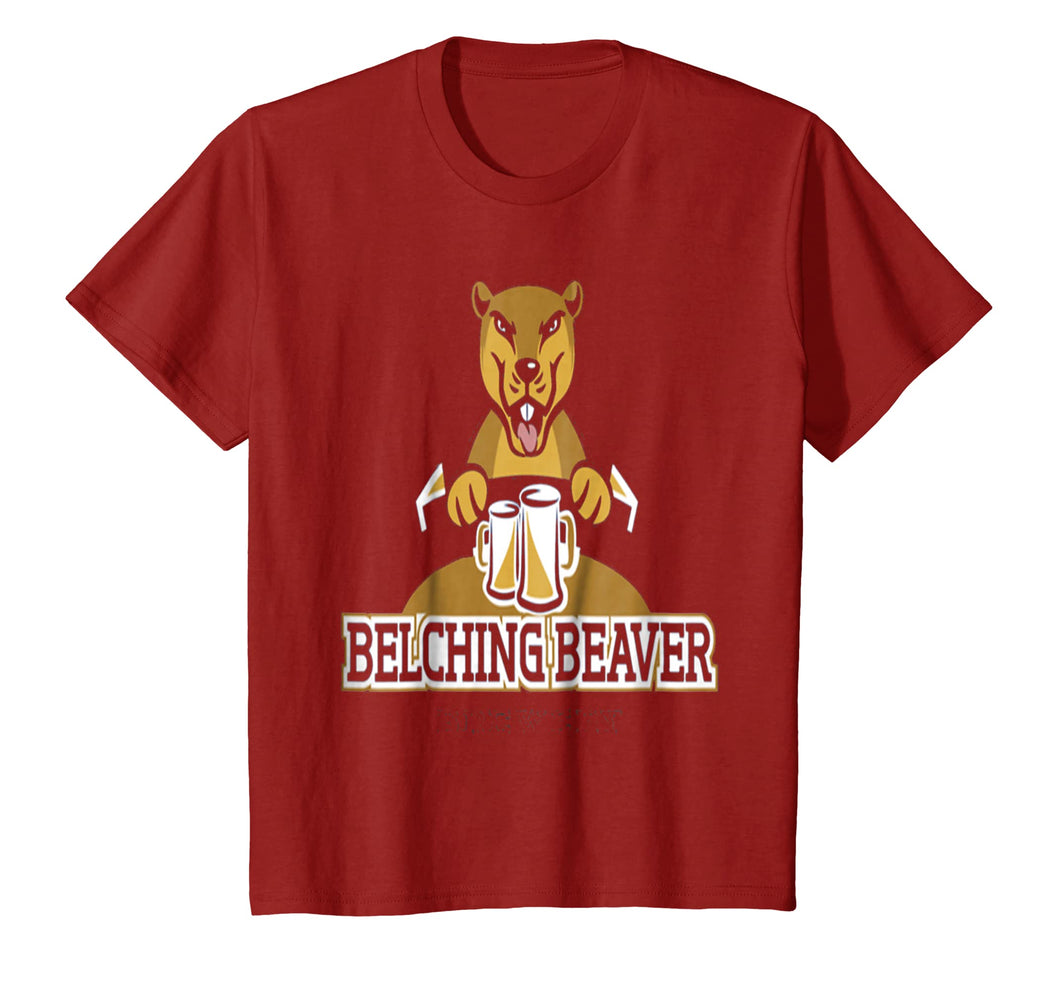BELCHING BEAVER BREWERY LOGO Tshirt