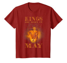 Load image into Gallery viewer, Men's Kings Are Born In May T-Shirt
