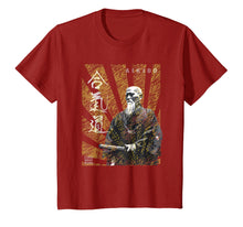 Load image into Gallery viewer, Aikido O Sensei T-shirt, Morihei Ueshiba Aikido Founder
