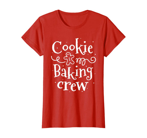 Cookie Baking Crew Baker Bake Kids Women Christmas Baking T-Shirt