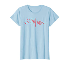 Load image into Gallery viewer, Love Radiology Technician heart beat gift t-shirt men women
