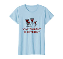 Load image into Gallery viewer, Funny Passover Shirt Wine Tonight Different Four Cups Gift
